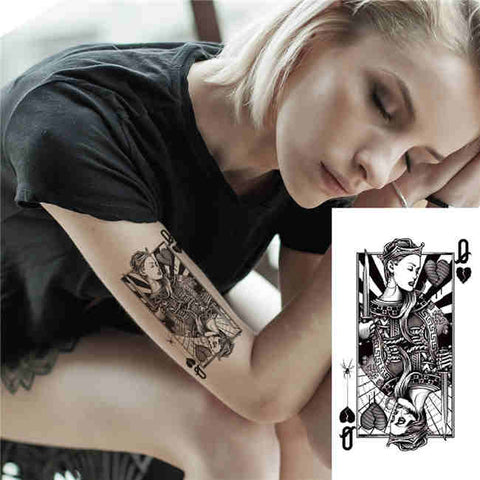 Queen - Boston Temporary Tattoos