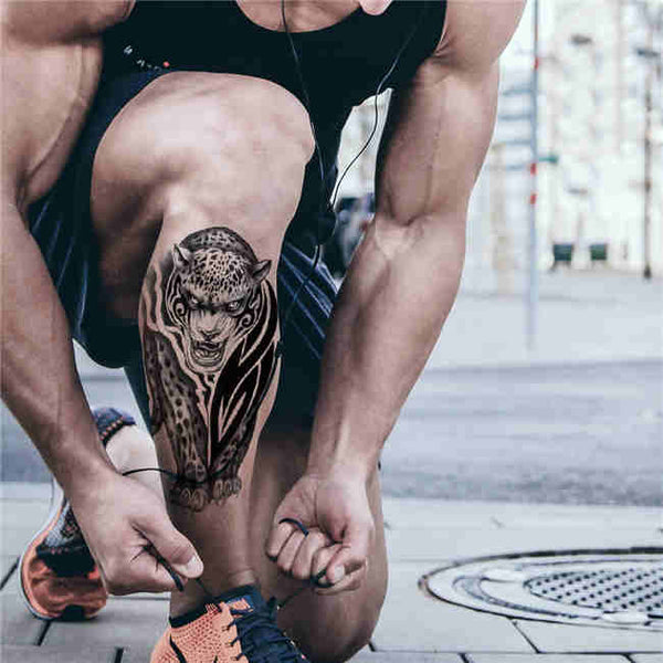 Top 15+ Best Calf Muscle Tattoo Ideas - Lion Tattoo Designs | Page 2 of 3 |  PetPress | Lion tattoo design, Lion tattoo, Crown tattoo