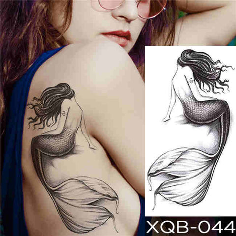 Mermaid - Boston Temporary Tattoos