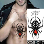 Spider - Boston Temporary Tattoos