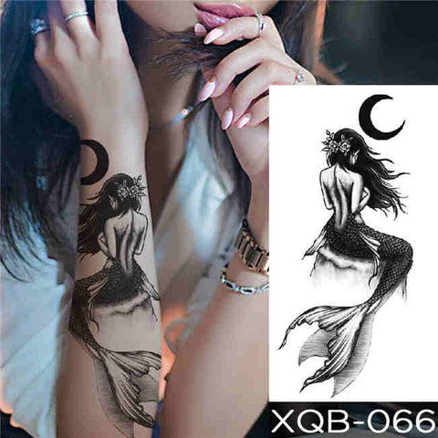 Moonlight Mermaid - Boston Temporary Tattoos