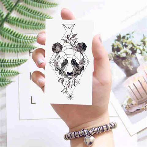Panda Panda - Boston Temporary Tattoos
