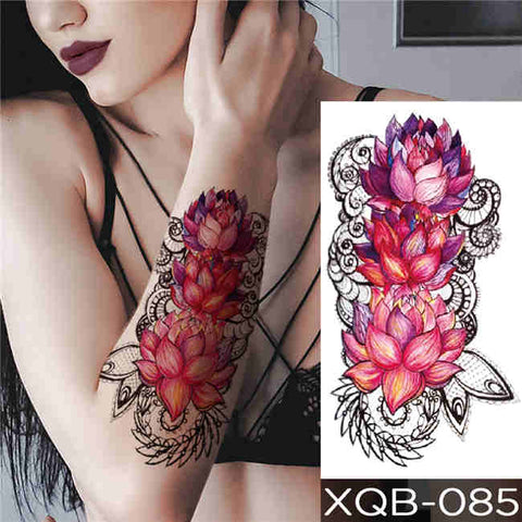Arabian Flower - Boston Temporary Tattoos