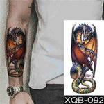 Fire Dragon - Boston Temporary Tattoos