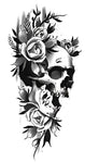 Skully - Boston Temporary Tattoos