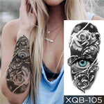 Rose Eye - Boston Temporary Tattoos