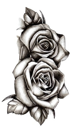 Faded Rose - Boston Temporary Tattoos