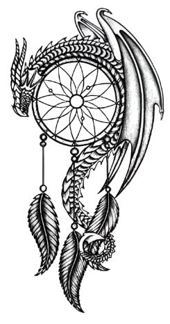 Dragon Dreams - Boston Temporary Tattoos