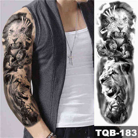 Lion Scar - Boston Temporary Tattoos