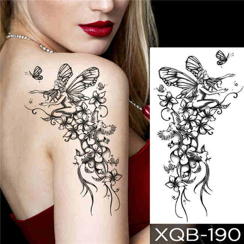 Queen Butterfly - Boston Temporary Tattoos