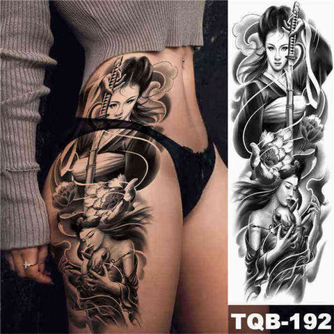 Japanese Women - Boston Temporary Tattoos
