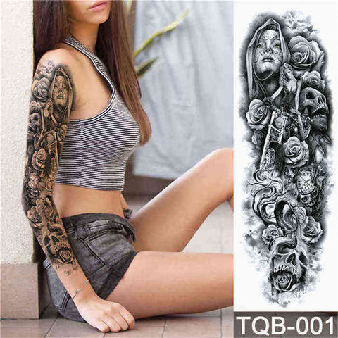 Buy Temporary Tattoo Sleeve Online In India  Etsy India
