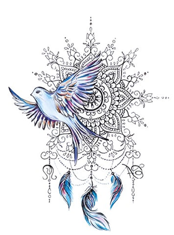 Hummingbird - Boston Temporary Tattoos