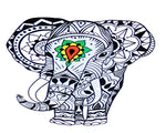 Abstract Elephant - Boston Temporary Tattoos
