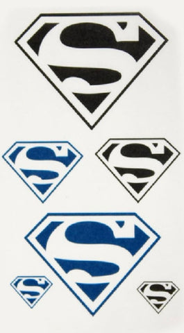 Superman - Boston Temporary Tattoos