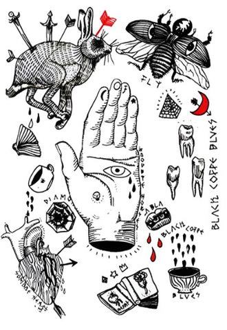 Fifth Eye - Boston Temporary Tattoos