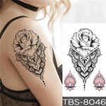 Fancy Rose - Boston Temporary Tattoos