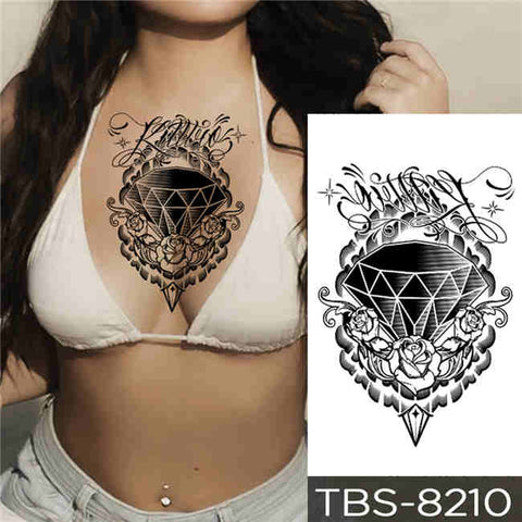 Diamond - Boston Temporary Tattoos