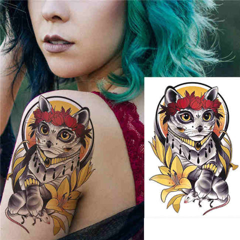 Sexy Cat - Boston Temporary Tattoos