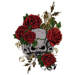 Roses & Skulls - Boston Temporary Tattoos