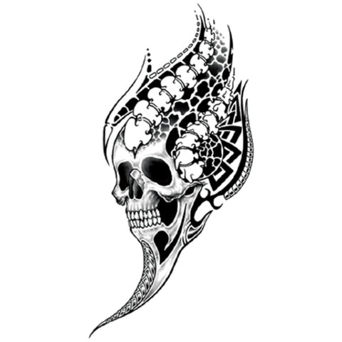 Skull Jewel - Boston Temporary Tattoos