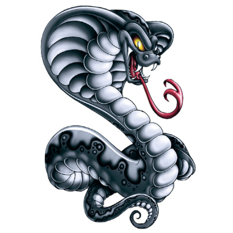 Cobra Snake - Boston Temporary Tattoos