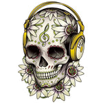 Skull Coloring Pages - Boston Temporary Tattoos