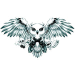 Flying Owl - Boston Temporary Tattoos