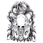 Skull Vector - Boston Temporary Tattoos