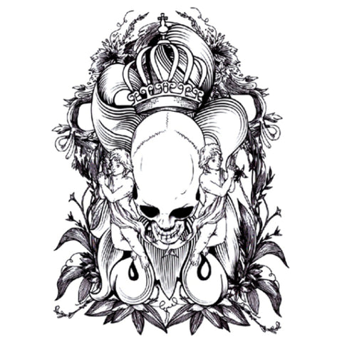 Skull Vector - Boston Temporary Tattoos