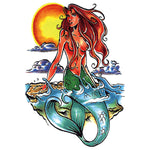 Sexy Mermaid - Boston Temporary Tattoos