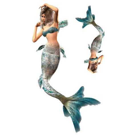 Realistic Mermaids - Boston Temporary Tattoos