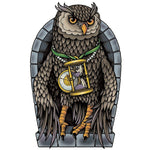 Owl Hourglass - Boston Temporary Tattoos