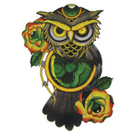 Medallion Owl - Boston Temporary Tattoos