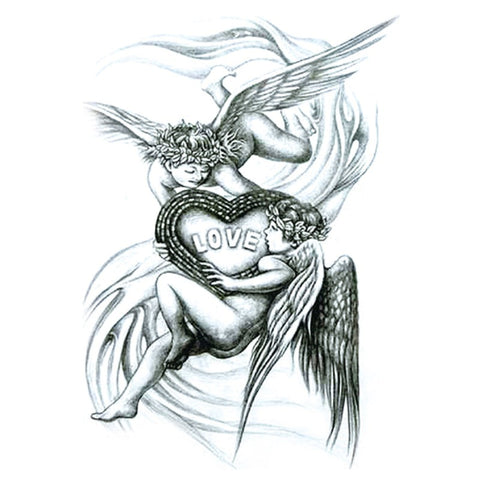 Angel Love - Boston Temporary Tattoos