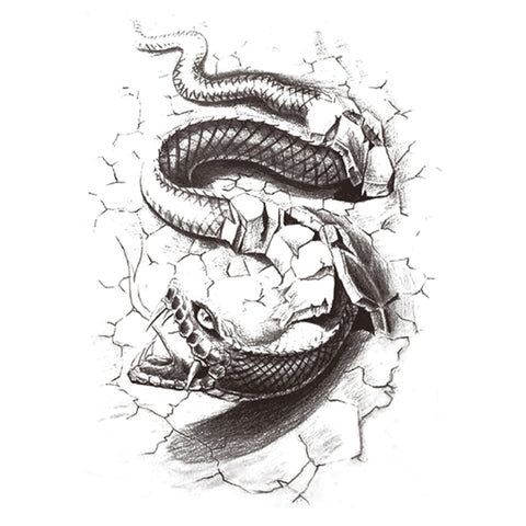 Halloween Snake - Boston Temporary Tattoos