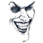 Joker Face - Boston Temporary Tattoos