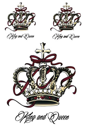 Crowns - Boston Temporary Tattoos