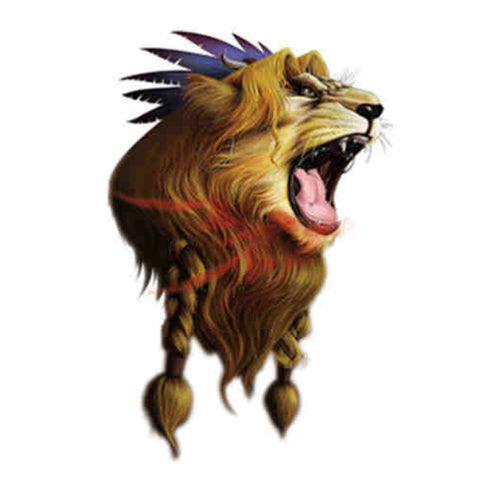 Roaring Lion - Boston Temporary Tattoos