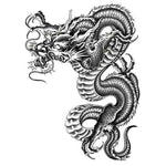 Realistic Dragon - Boston Temporary Tattoos