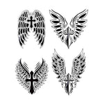 Cross Wings - Boston Temporary Tattoos