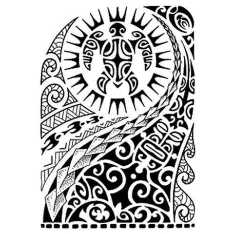Tribal Maori - Boston Temporary Tattoos