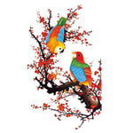 Colorful Birds - Boston Temporary Tattoos