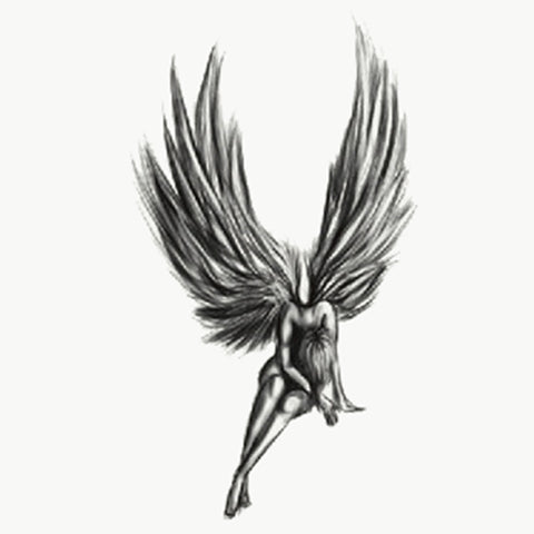 Halloween Angel - Boston Temporary Tattoos