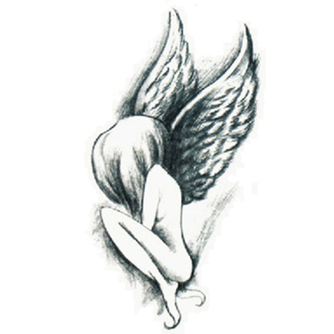 Angel Wing Girl - Boston Temporary Tattoos