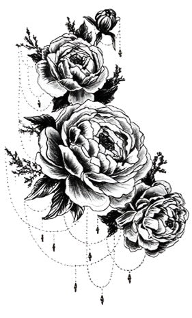 Connect the Flowers - Boston Temporary Tattoos