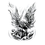 Angel Wing Warrior - Boston Temporary Tattoos