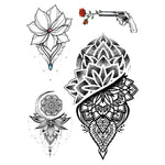 Blossoms Revolver - Boston Temporary Tattoos
