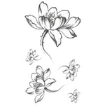 Women Lotus - Boston Temporary Tattoos