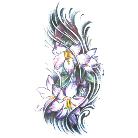 Orchid Pattern - Boston Temporary Tattoos